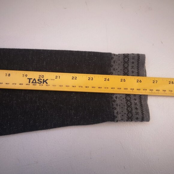 Bluenotes Ladies Size Medium Black Fleece Lined Straight Fit Sweat Top - Picture 7 of 8